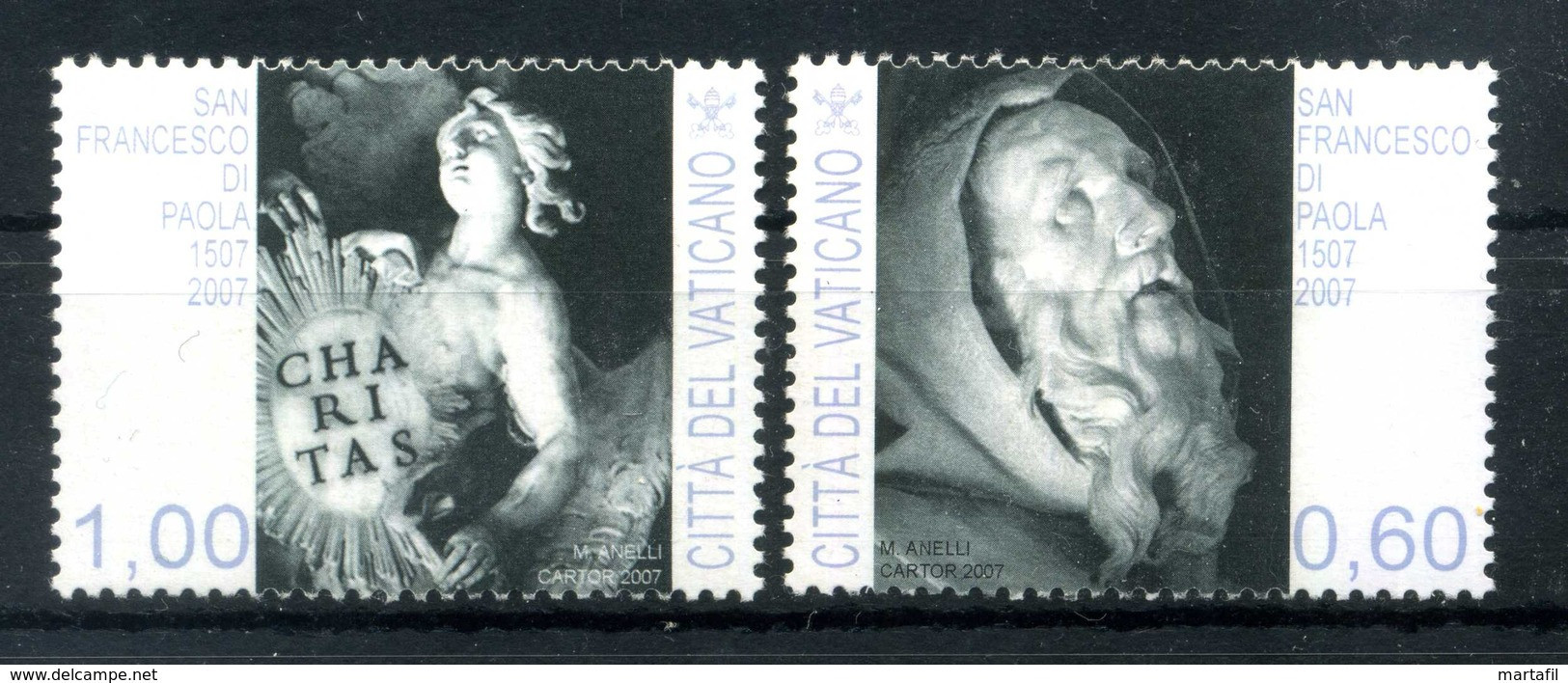 2007 VATICANO SET MNH ** - Ungebraucht