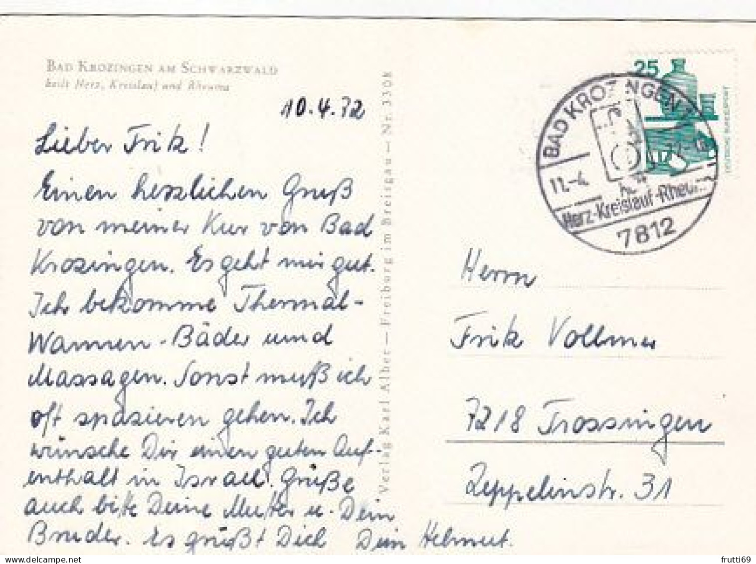 AK 157742 GERMANY - Bad Krozingen - Bad Krozingen