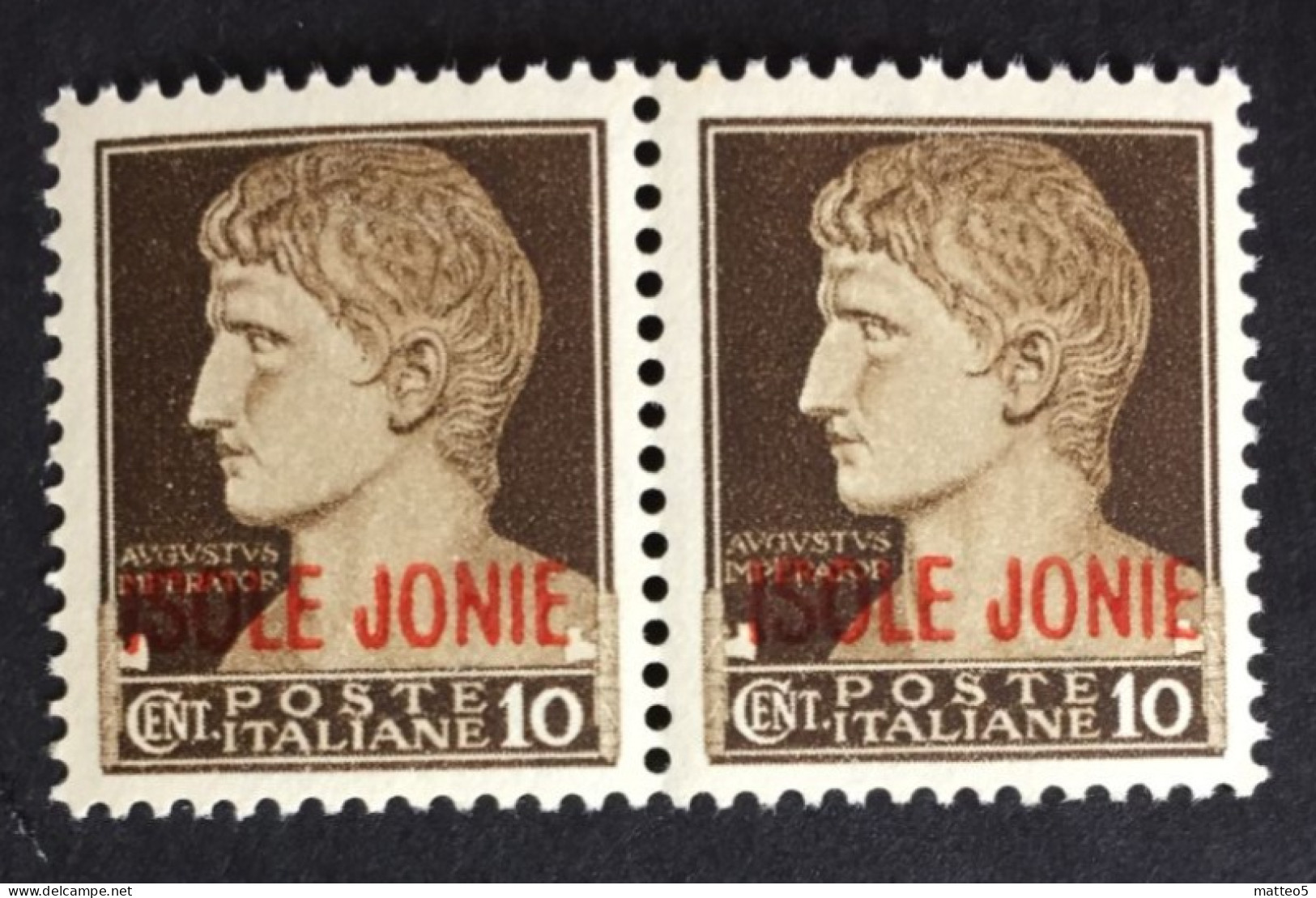 1941 - Italia - Occupazione Isole Jonie - Cent 10 - Coppia - Nuovi - Isole Ionie