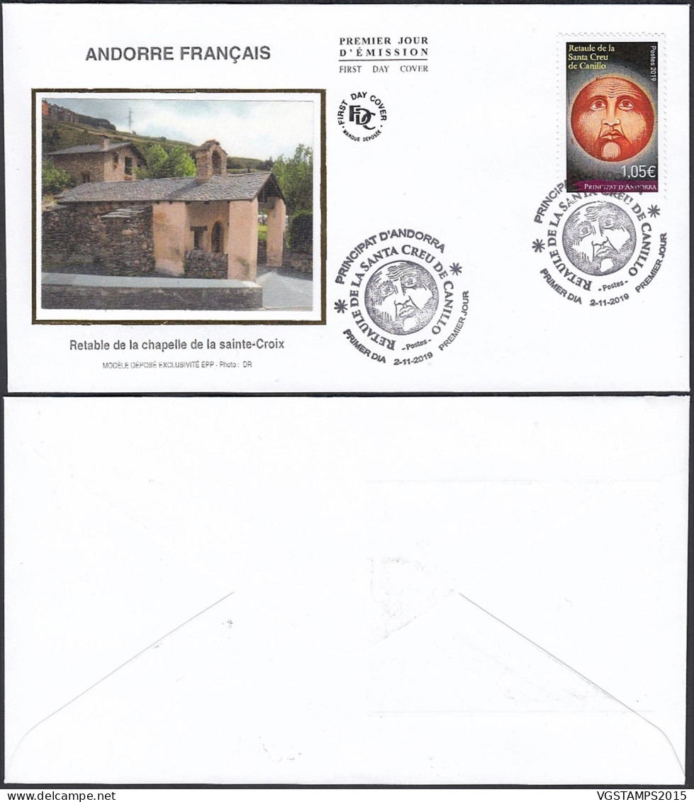 Andorre 2019- Andorre Française - FDC Imagé -Premier Jour D' Émission. Tirage Infime "Rétable".... (EB) DC-11866 - Used Stamps