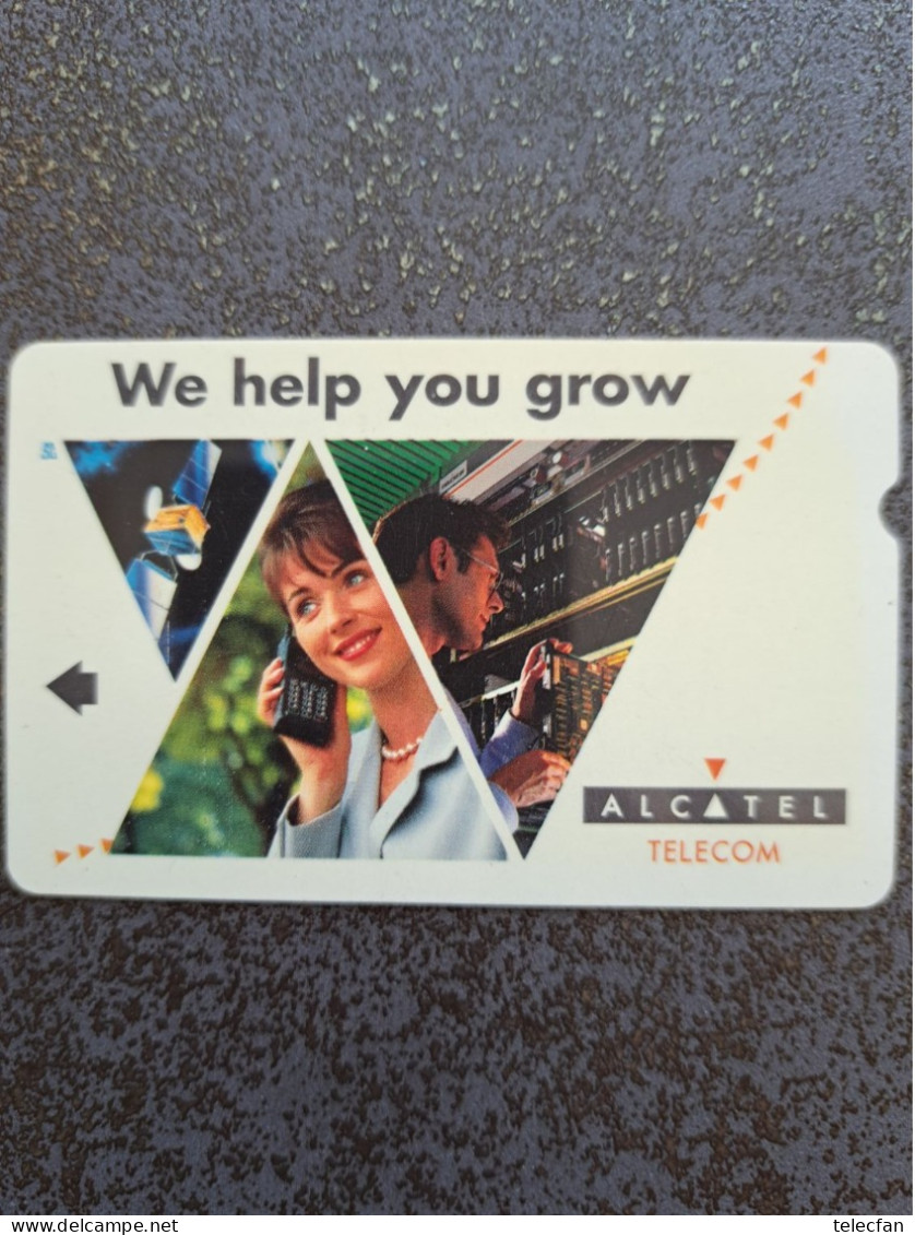 KAZAKHSTAN ALCATEL TELECOM WE HELP YOU GROW 50U RARE - Oezbekistan