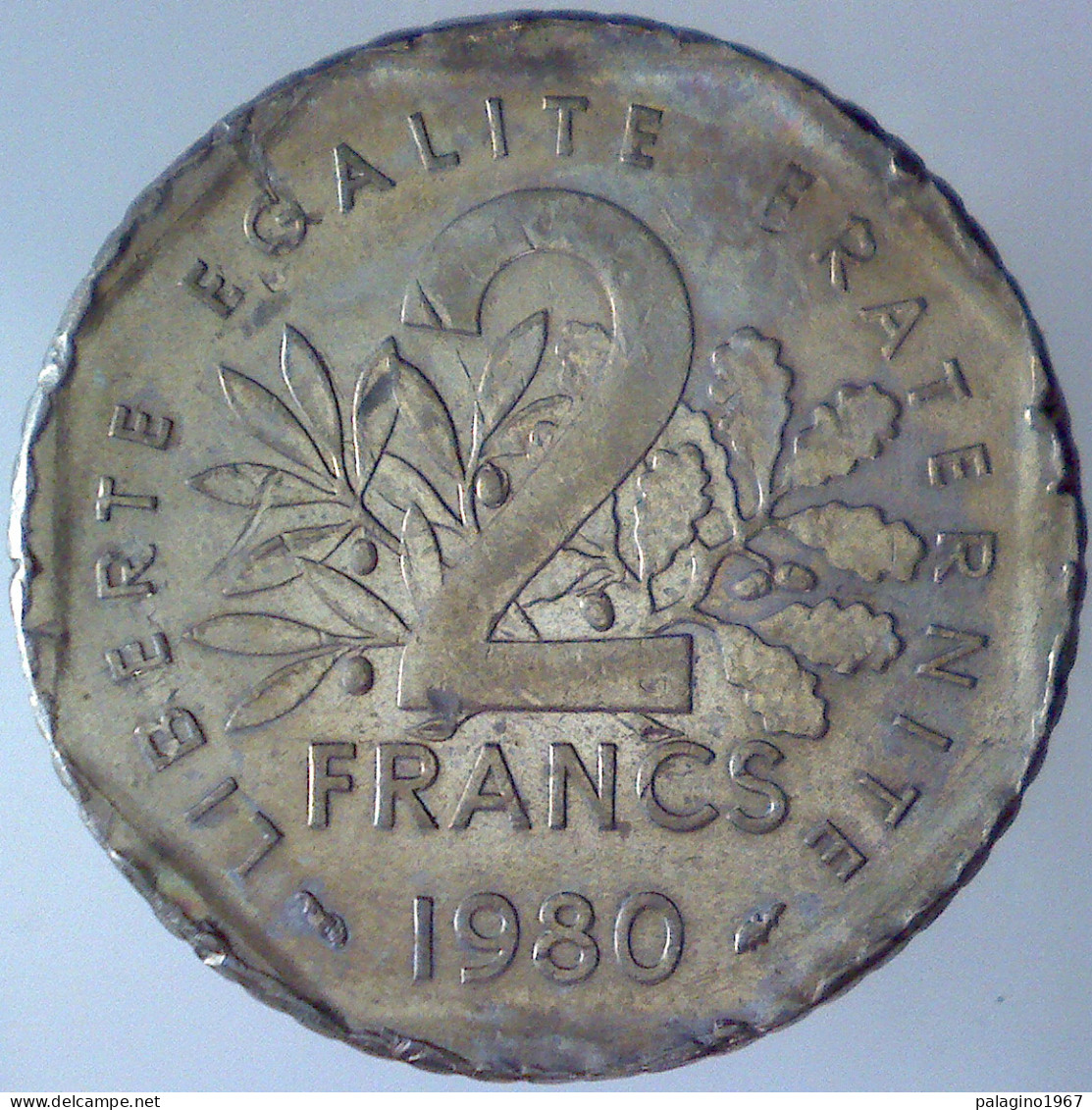 REPUBBLICA FRANCESE 2 Francs Seminatrice 1980 QSPL  - 2 Francs