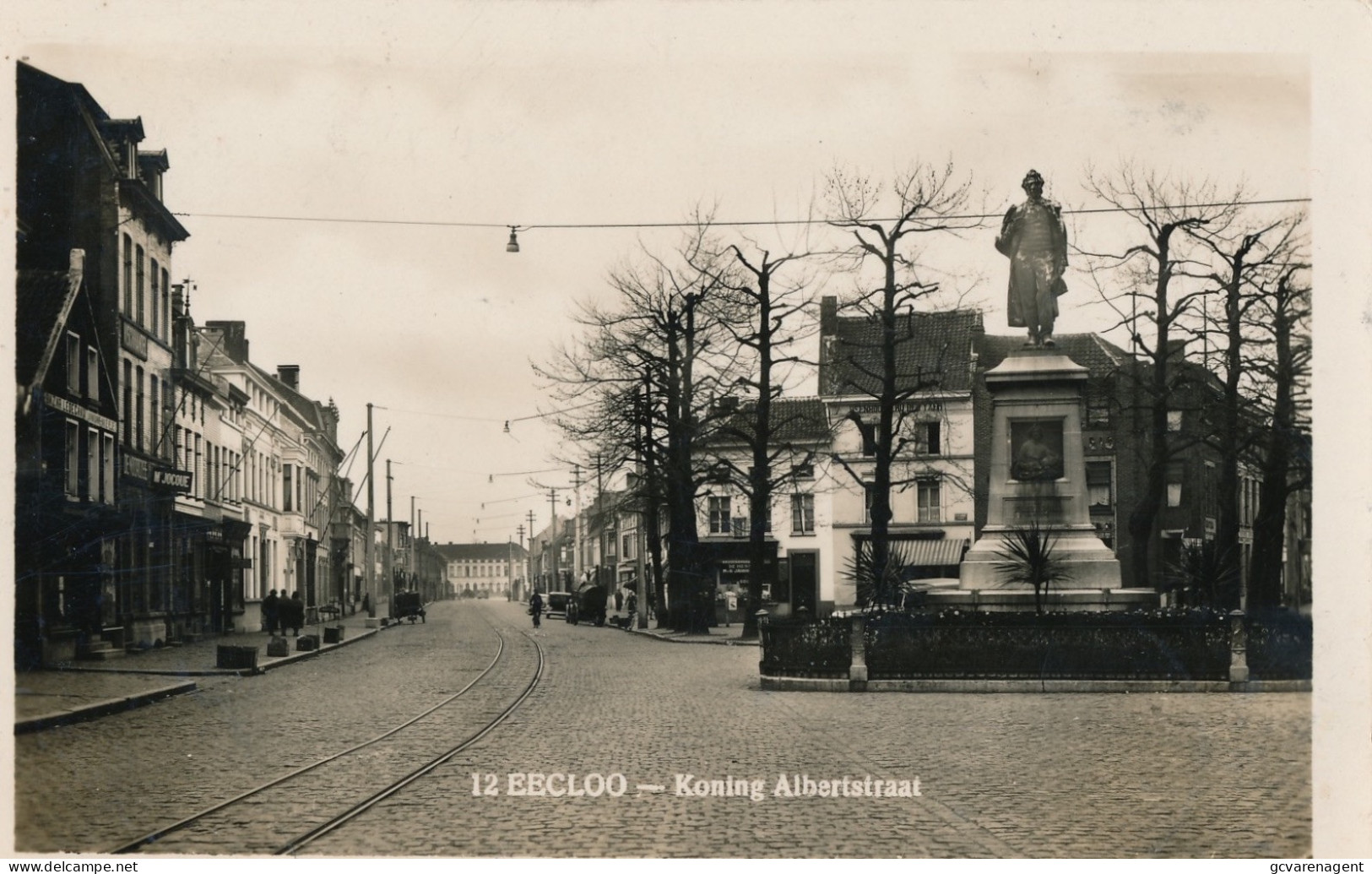 EEKLO =  FOTOKAART  KONING ALBERTSTRAAT        ZIE SCANS - Eeklo