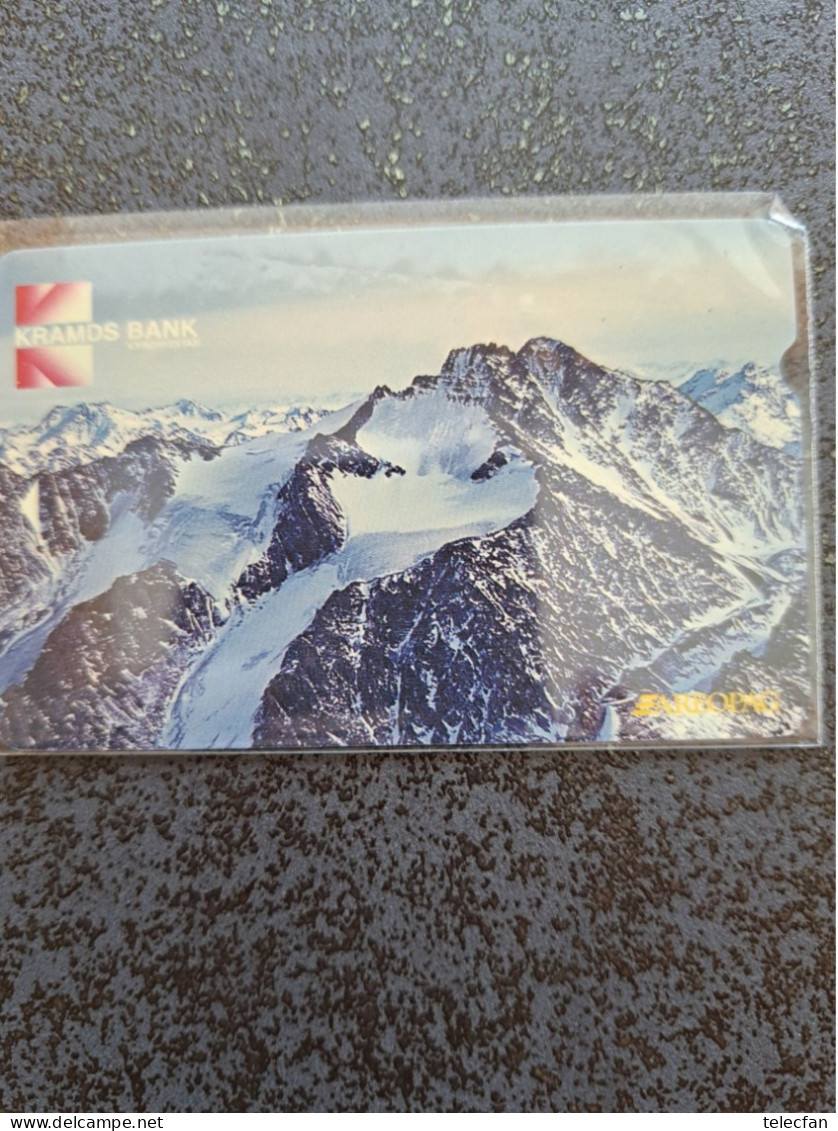 KIRGHIZISTAN MONTAGNE KRAMDS BANK AEROPAG ALCATEL 40U MINT NEUVE - Kirgisistan