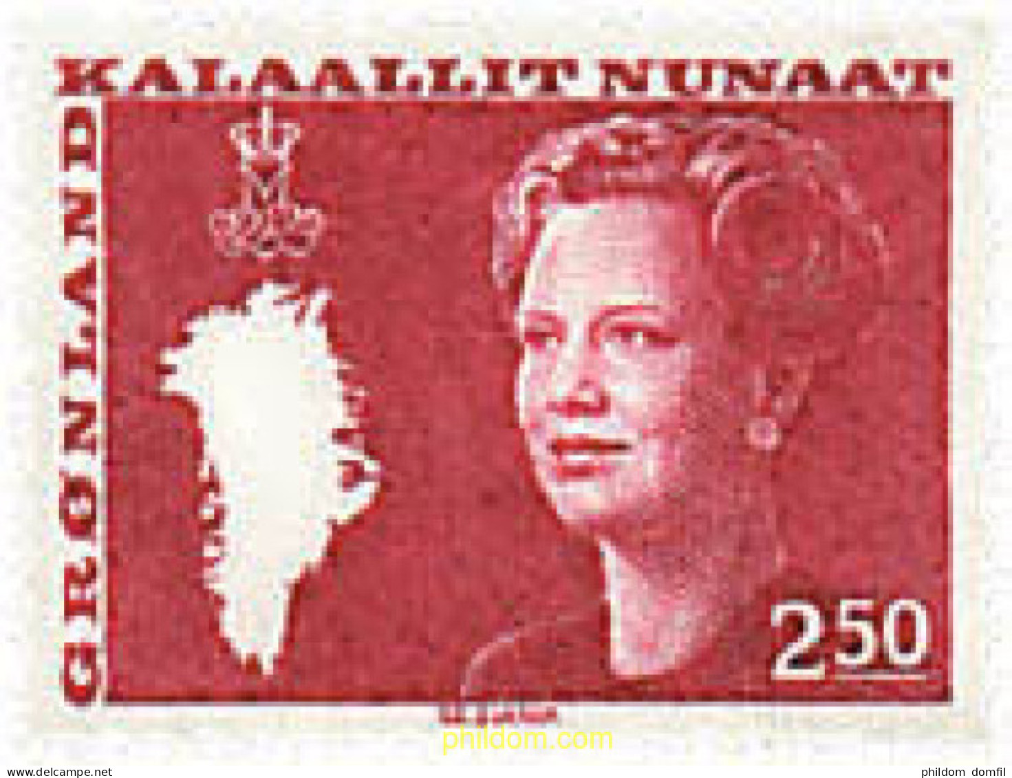 96893 MNH GROENLANDIA 1983 REINA MARGRETHE II - Neufs