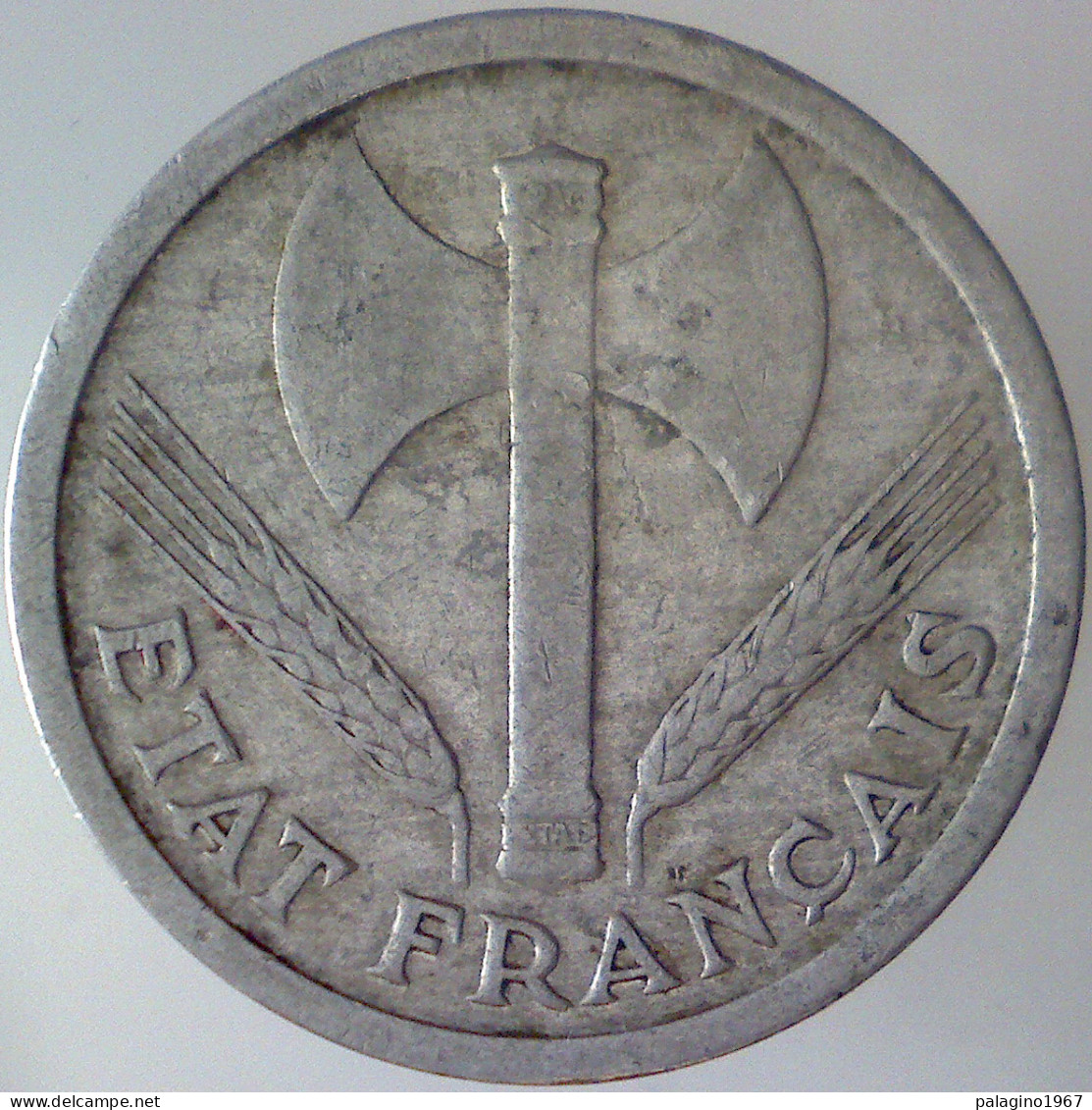 STATO FRANCESE 2 Francs Bazor 1943 MB QBB - 2 Francs