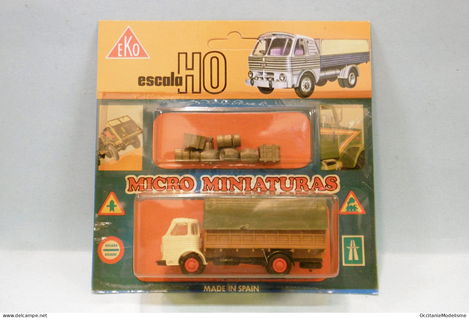 Eko - Camion PEGASO COMET Blanc Bâché + Accessoires Neuf HO 1/87 - Véhicules Routiers