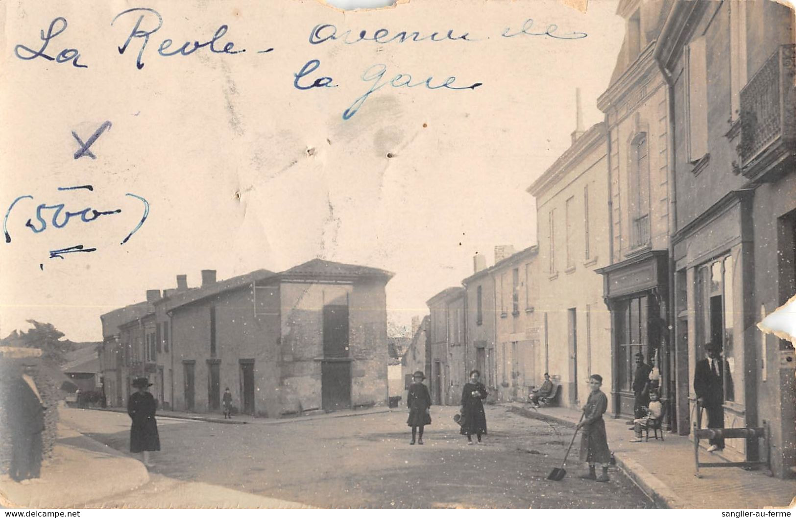 CPA 33 LA REOLE / CARTE PHOTO - La Réole