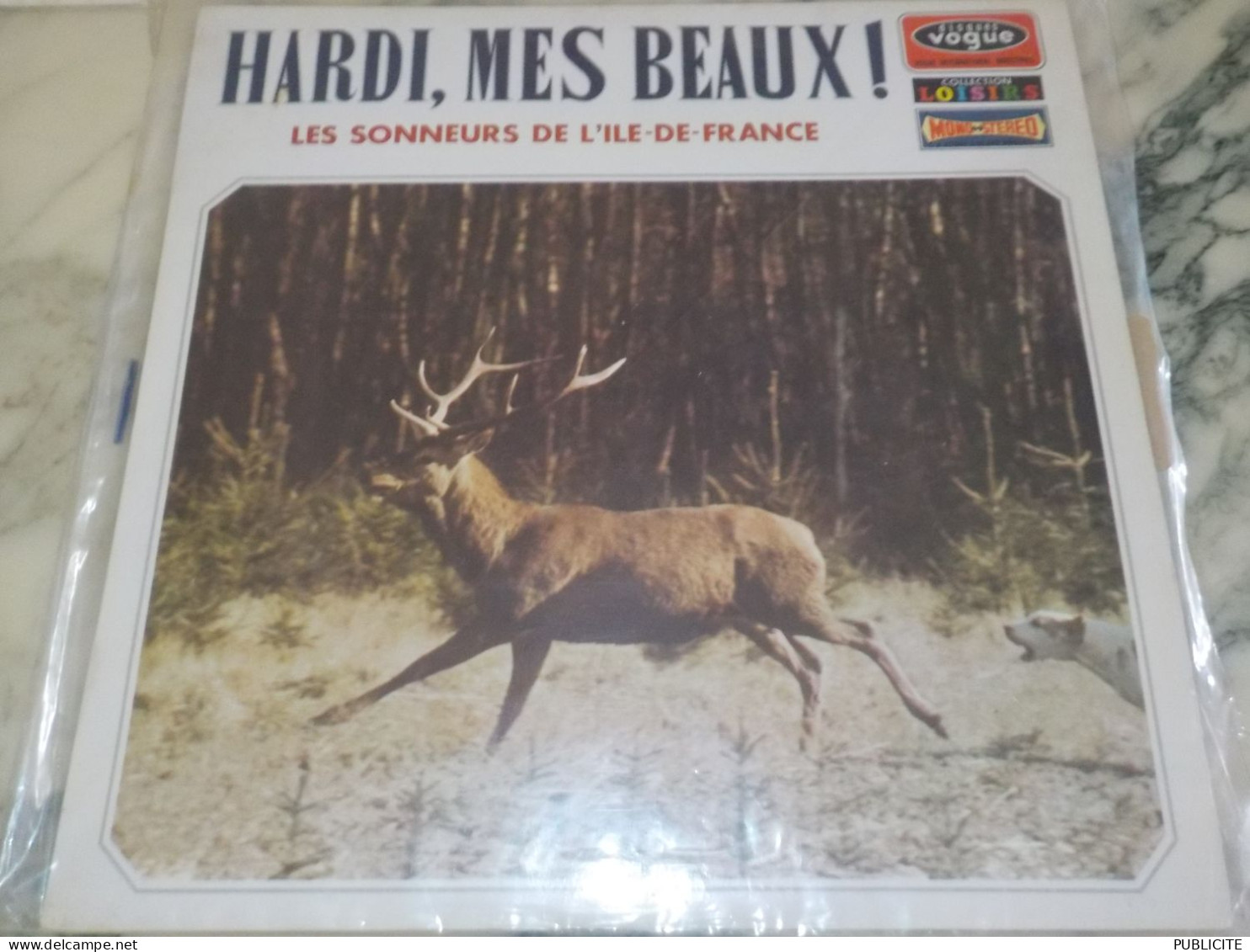 DISQUE 33 TOURS  HARDI MES BEAUX SONNEURS DE L ILE DE FRANCE 1967 - Instrumental