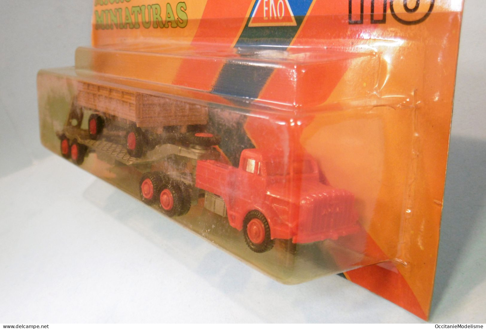 Eko - Camion ANTAR Motriz ANT Rouge Semi-remorque Porte Char Neuf HO 1/87 - Véhicules Routiers