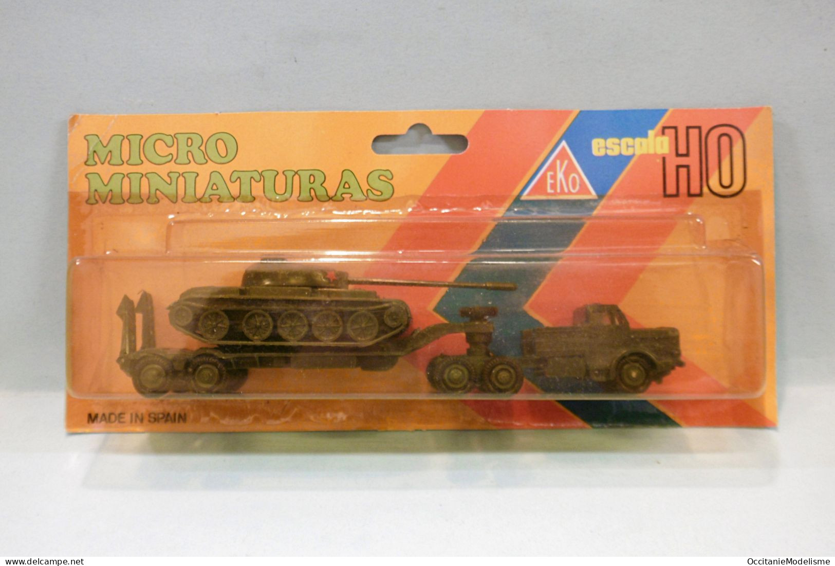 Eko - Camion MILITAIRE ANTAR Motriz ANT Semi-remorque Porte Char Neuf HO 1/87 - Veicoli Da Strada