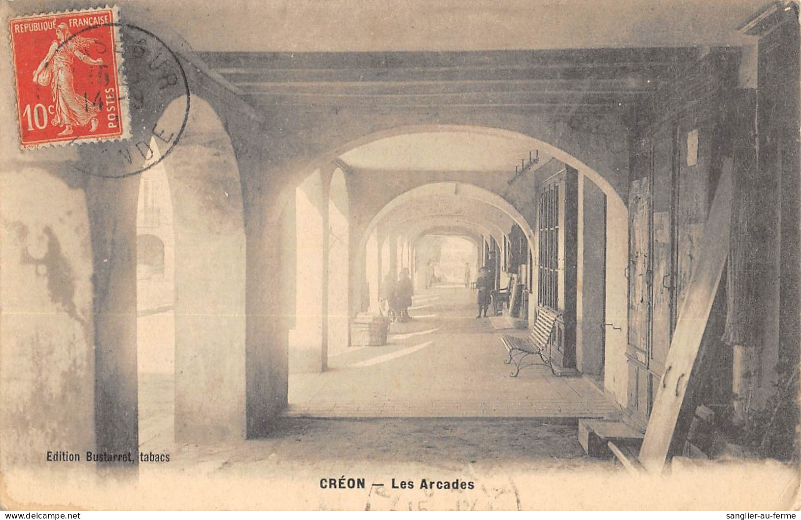 CPA 33 CREON / LES ARCADES - Sonstige & Ohne Zuordnung