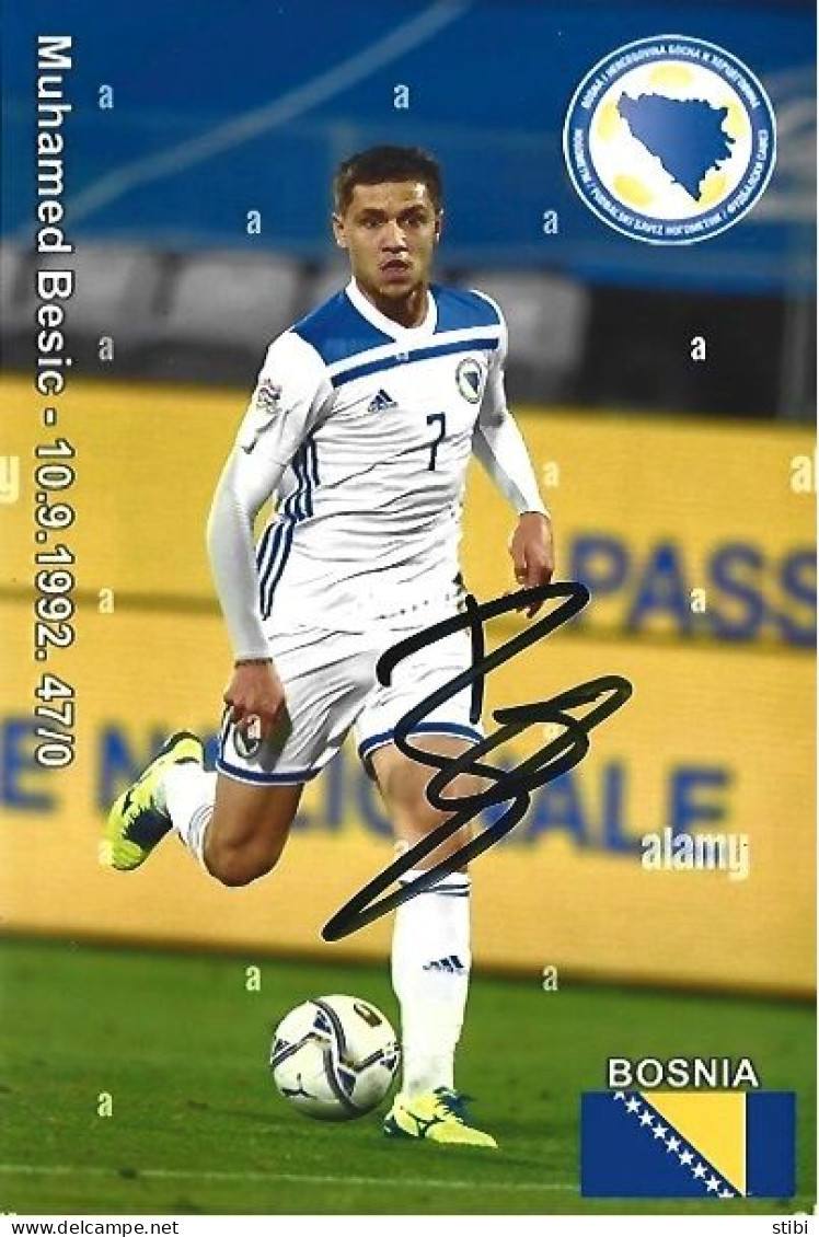 BOSNIA - MUHAMED BESIC - FOOTBALL NATION TEAM - Sportifs