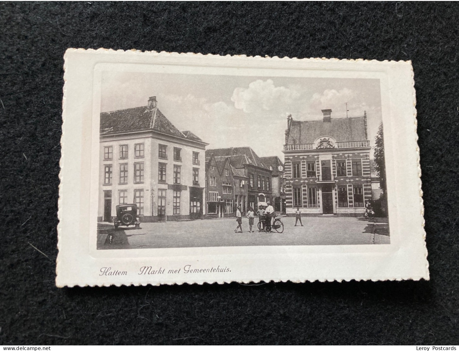 A15 Hattem Markt Met Gemeentehuis 1941 - Hattem