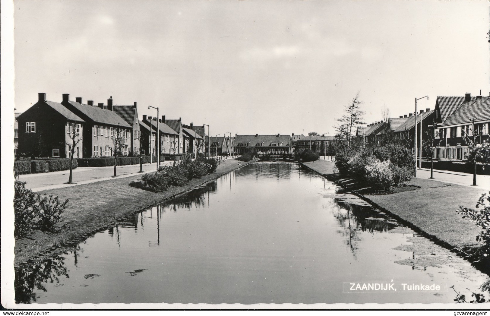 ZAANDIJK  TUINKADE           -      FOTOKAART         ZIE SCANS - Zaanstreek