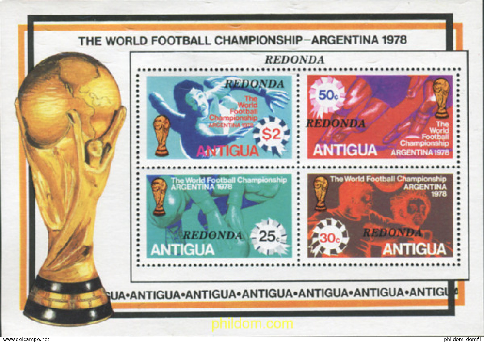 355083 MNH REDONDA 1978 COPA DEL MUNDO DE FUTBOL. ARGENTINA-78 - Otros & Sin Clasificación