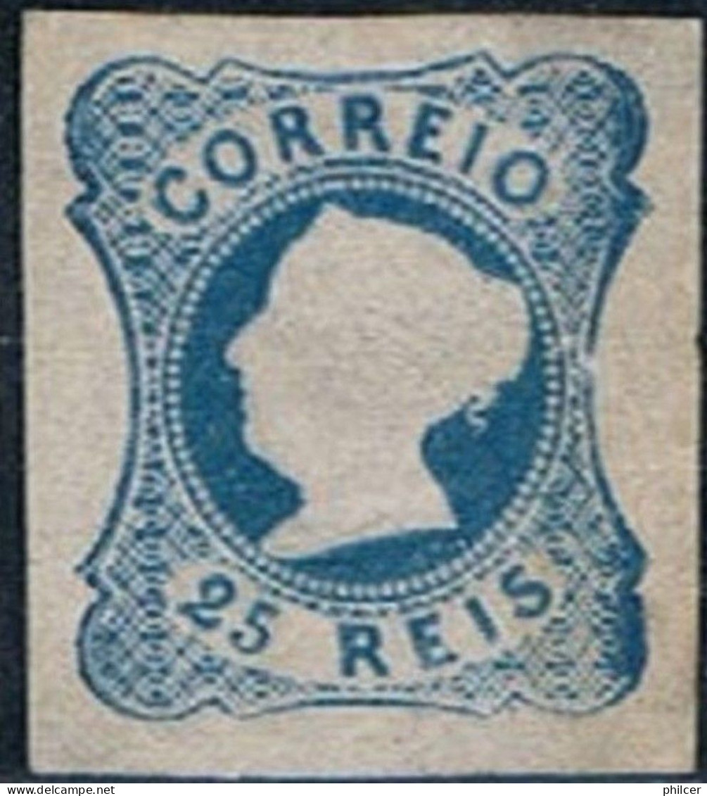 Portugal, 1853, # 2, Reimpressão 1863, MNG - Nuovi