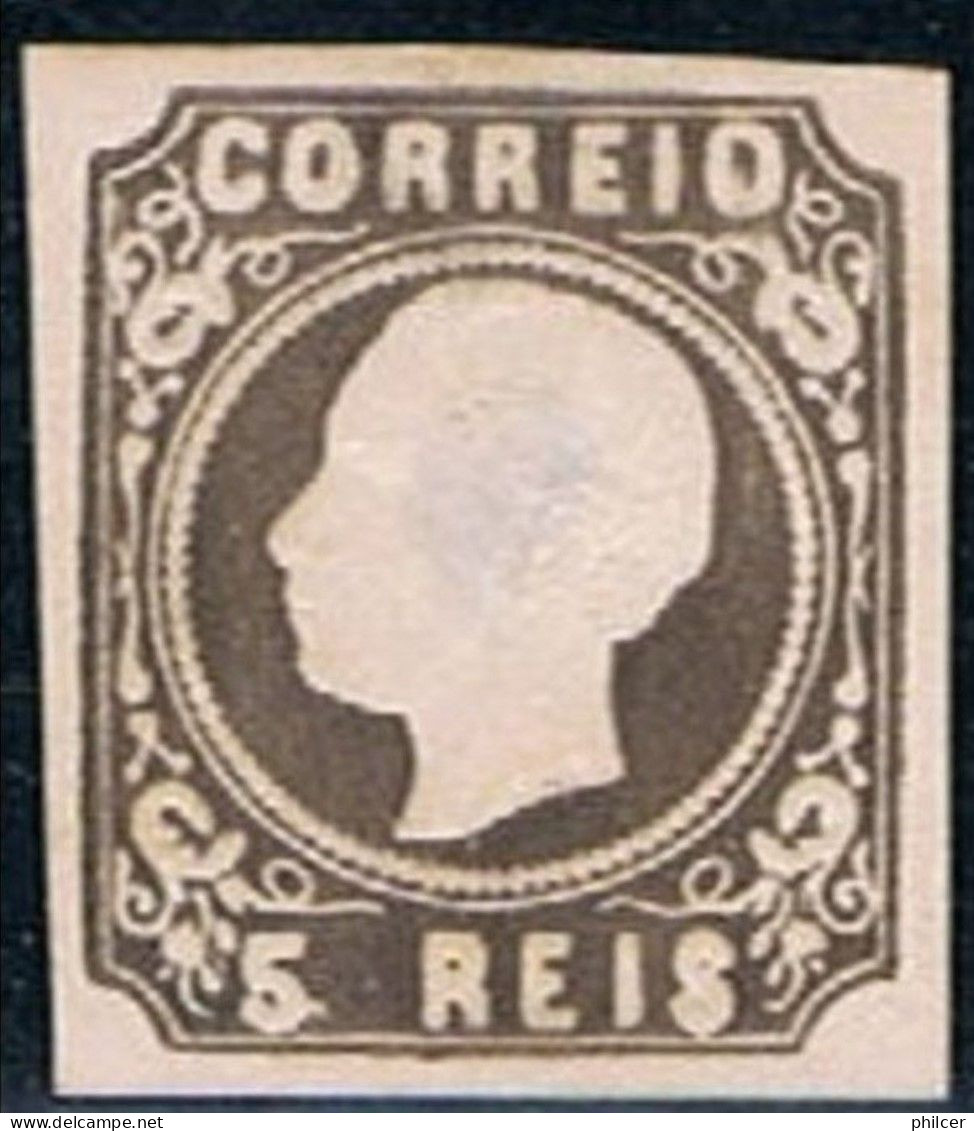 Portugal, 1885, # 14, Reimpressão, MNG - Ongebruikt