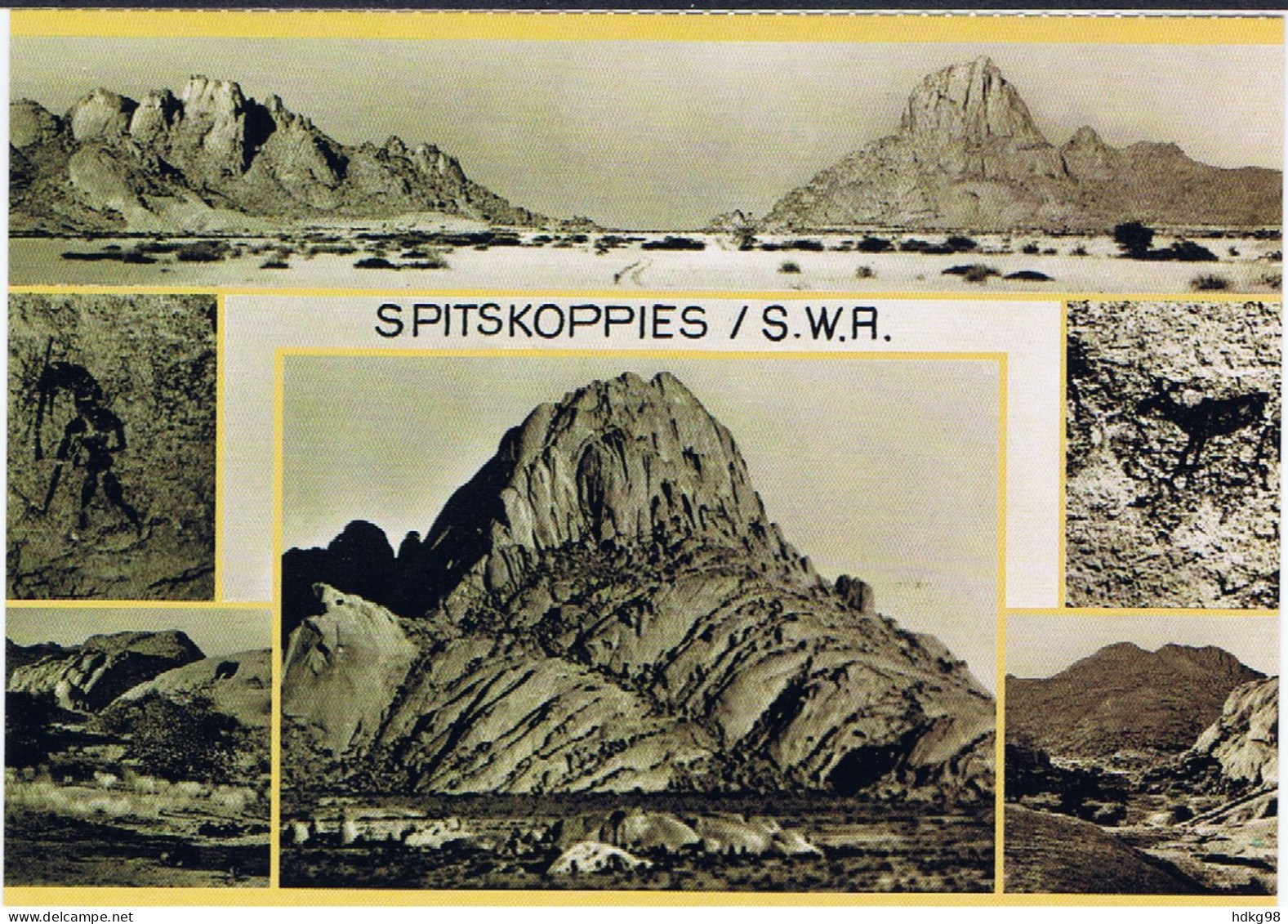 Südwestafrika+ Spitzkoppe - Namibie