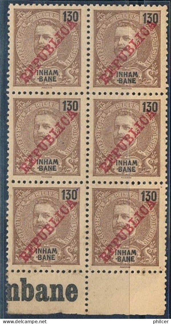 Inhambane, 1911, # 42, MH - Inhambane