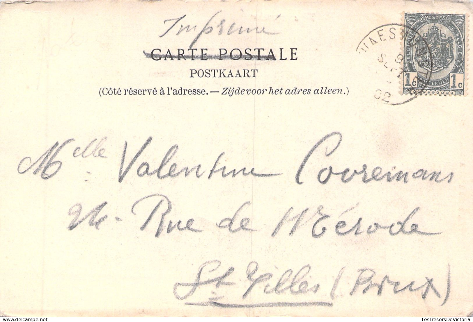 BELGIQUE - Waesmunster - Het Kasteel Mr Vermeulen - Le Chateau - Carte Postale Ancienne - Waasmunster