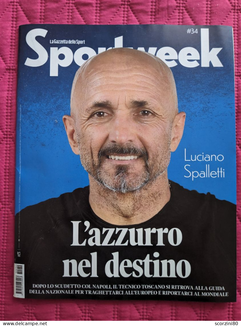 Sport Week N° 1160 (n° 34-2023) Luciano Spalletti Italia - Deportes