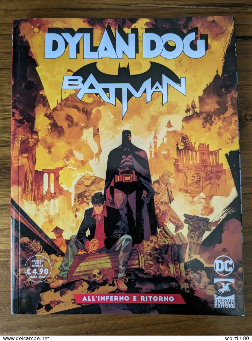 Dylan Dog E Batman N° 2 (All'inferno E Ritorno) ORIGINALE - Dylan Dog