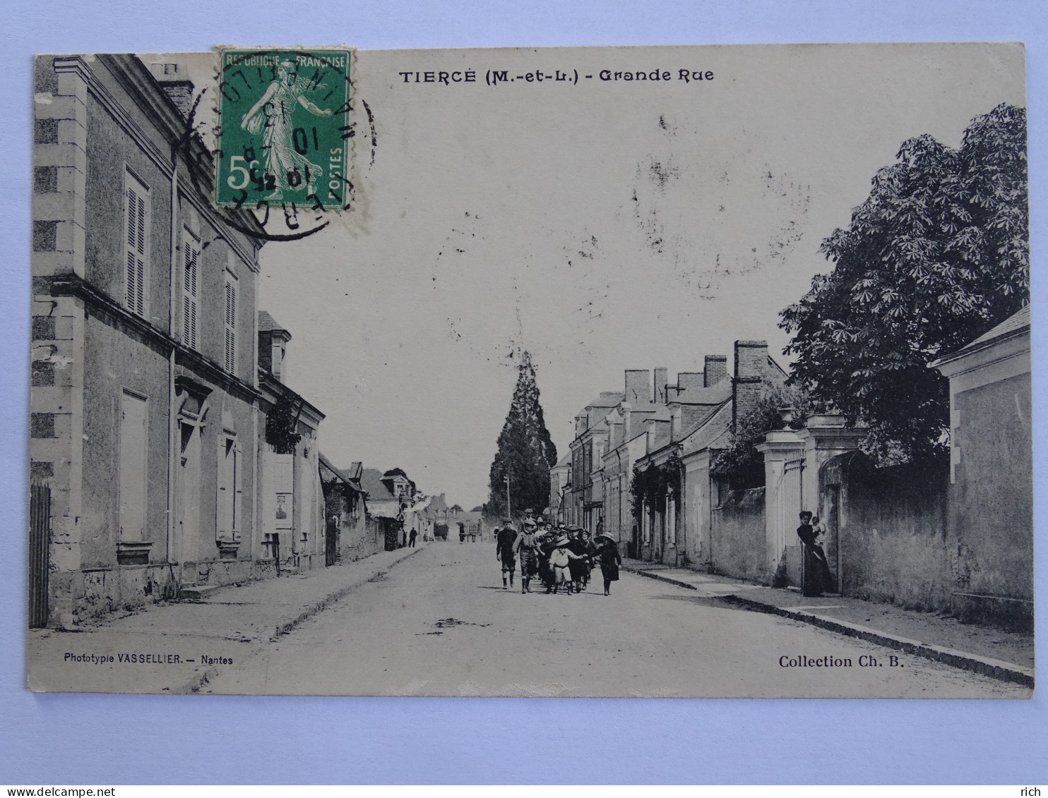 CPA 49 Maine Et Loire -  TIERCE - Grande Rue - Tierce