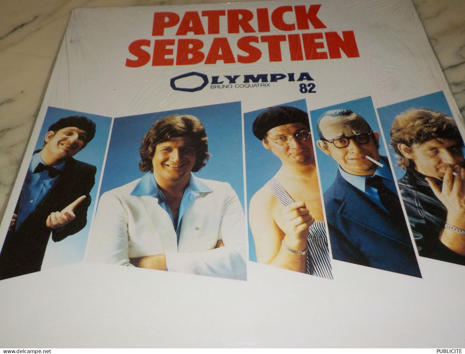 DISQUE 33 TOURS  OLYMPIA PATRICK SEBASTIEN 1982 - Humor, Cabaret