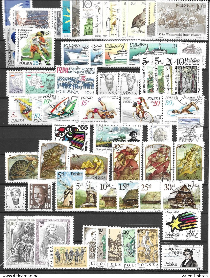 Pologne Année Complète ° 1986  YT  2823/85   Poland  Polen Polska - Annate Complete