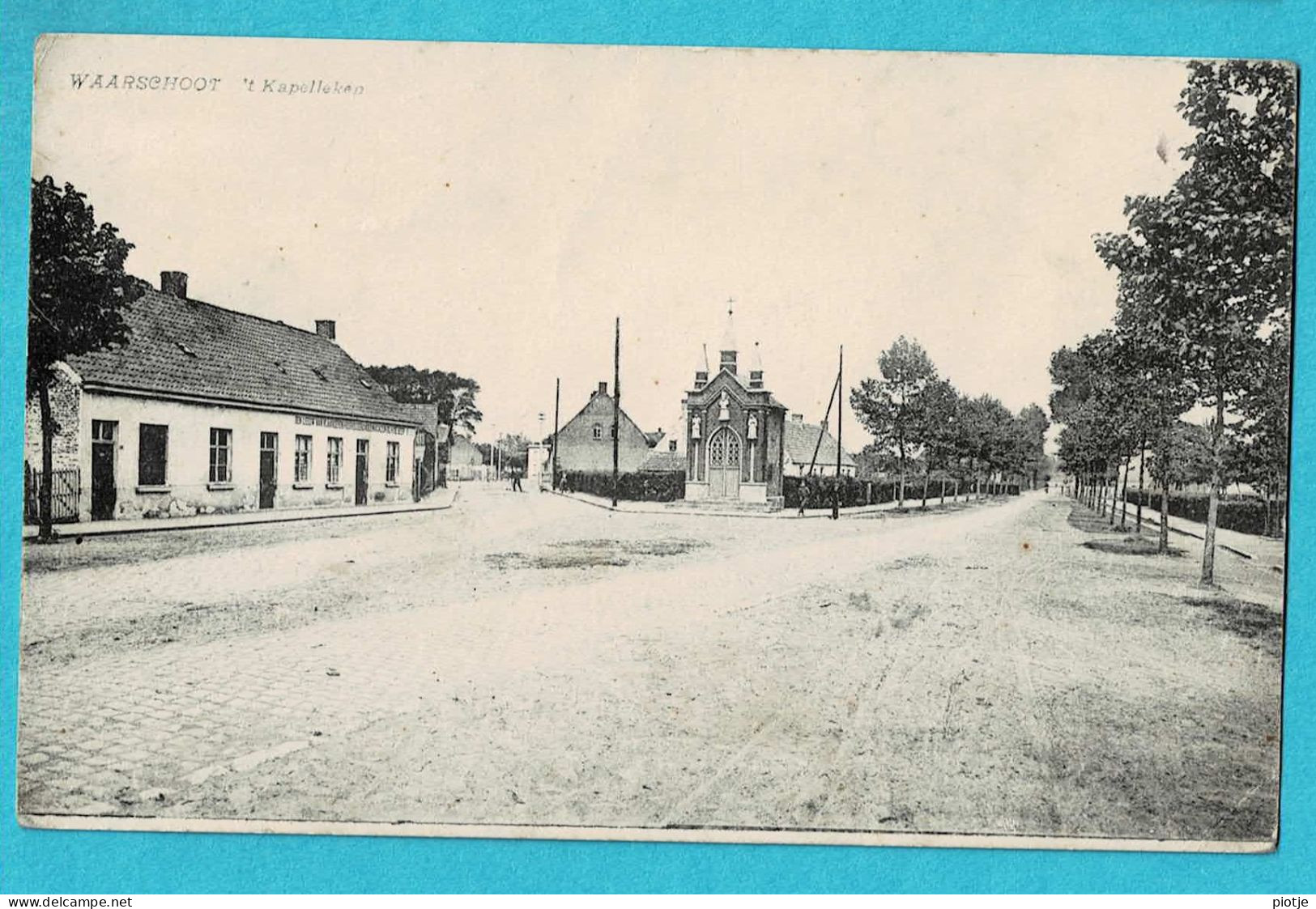 * Waarschoot - Waerschoot * (Photo Fl. De Rycke Eecloo - Uitgave P. Martens En O. De Craene) 't Kapelleken, Chapelle - Waarschoot