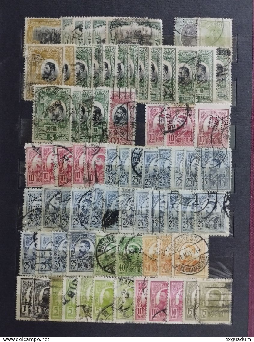 Lot Of Stamps From Romania - Sammlungen