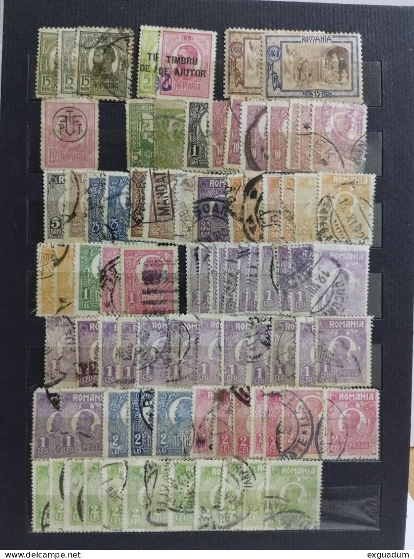 Lot Of Stamps From Romania - Sammlungen