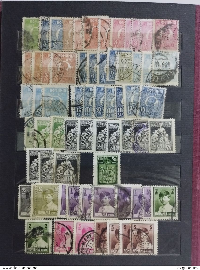 Lot Of Stamps From Romania - Collections