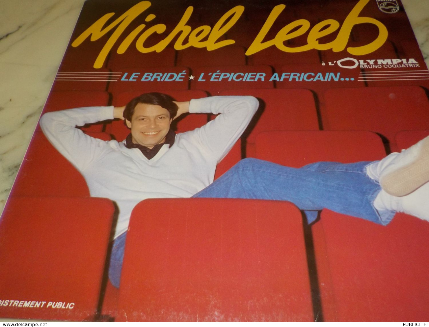 DISQUE 33 TOURS  OLYMPIA MICHEL LEEB 1984 - Humor, Cabaret