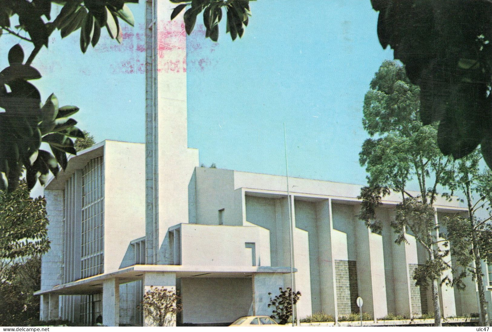 - BRASILIA. - GREJA MEMORIAL BAPTISTA  DISTRITO FEDERAL. - Scan Verso - - Brasilia