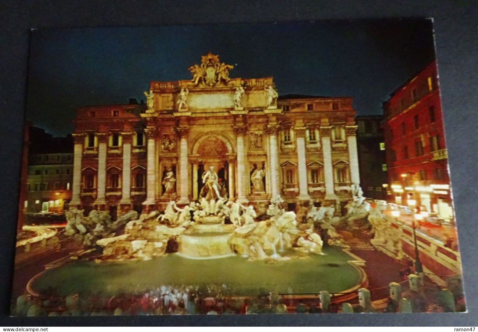 Roma - Fontana Di Trevi - Notturno - GM Milano - ROM 50/214 - Fontana Di Trevi