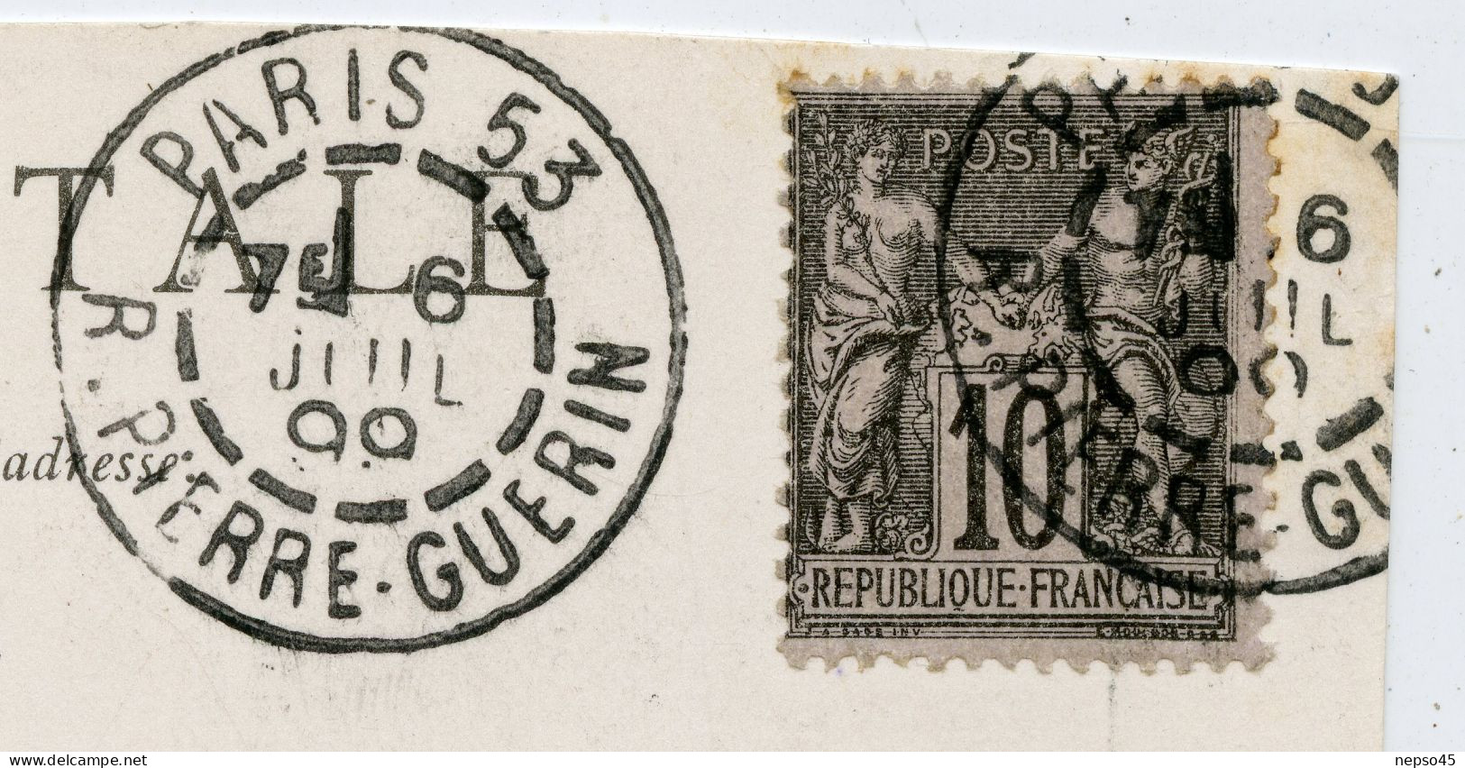 Année 1899.Paul Déroulède Fondateur Ligue Des Patriotes En 1882 élu Député En 1889.condamné à 10 Ans De Bannissement. - Personnages