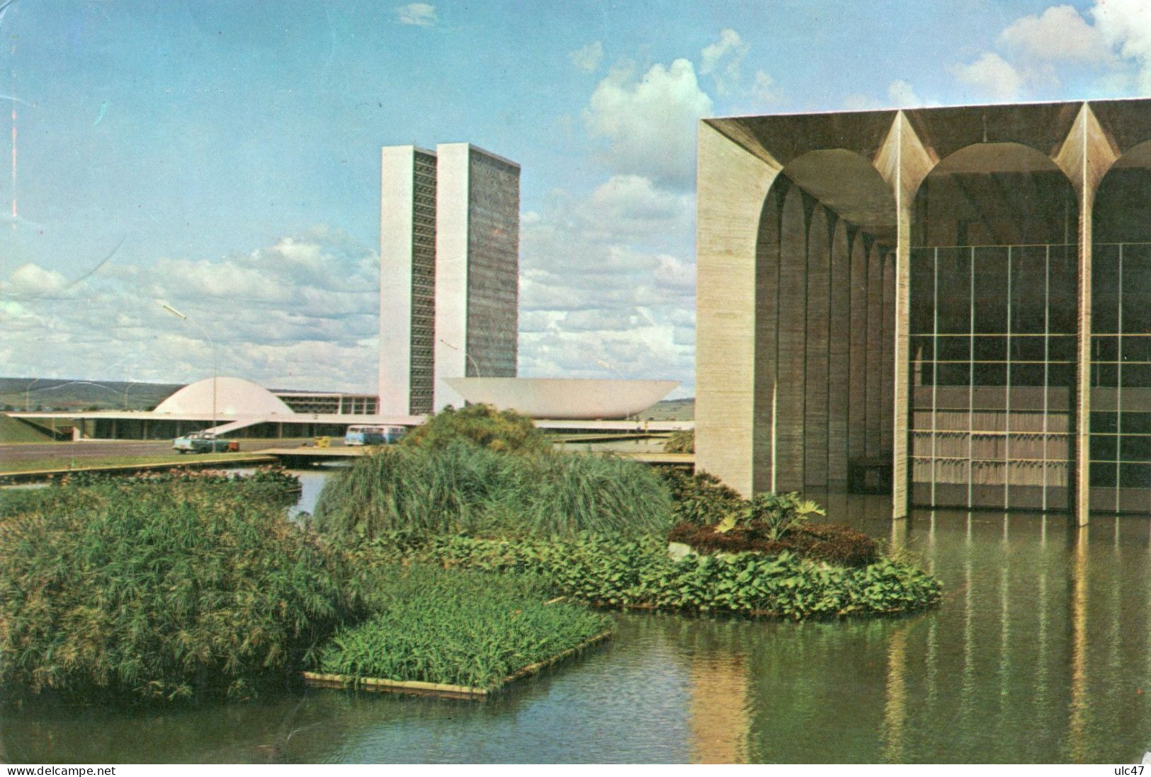 - BRASILIA. - Congresso Nacional - Palacio Itamarati  - Scan Verso - - Brasilia