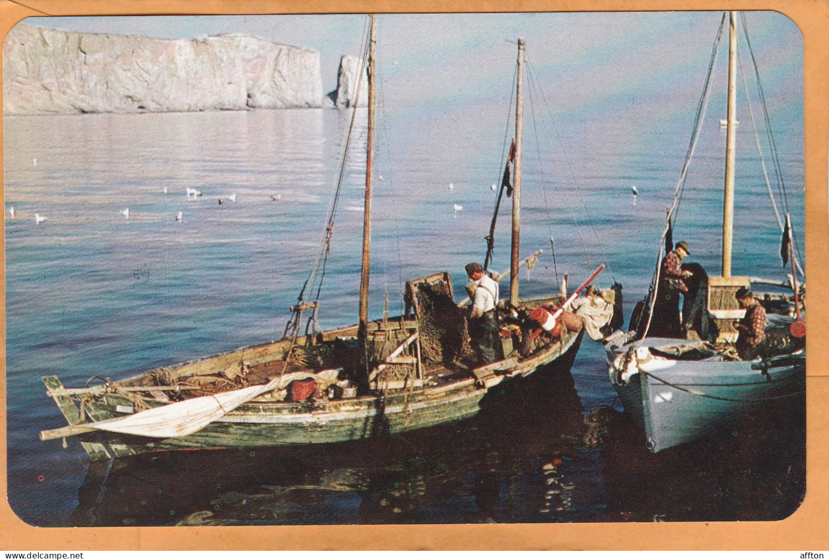 Perce Quebec Canada Old Postcard - Percé