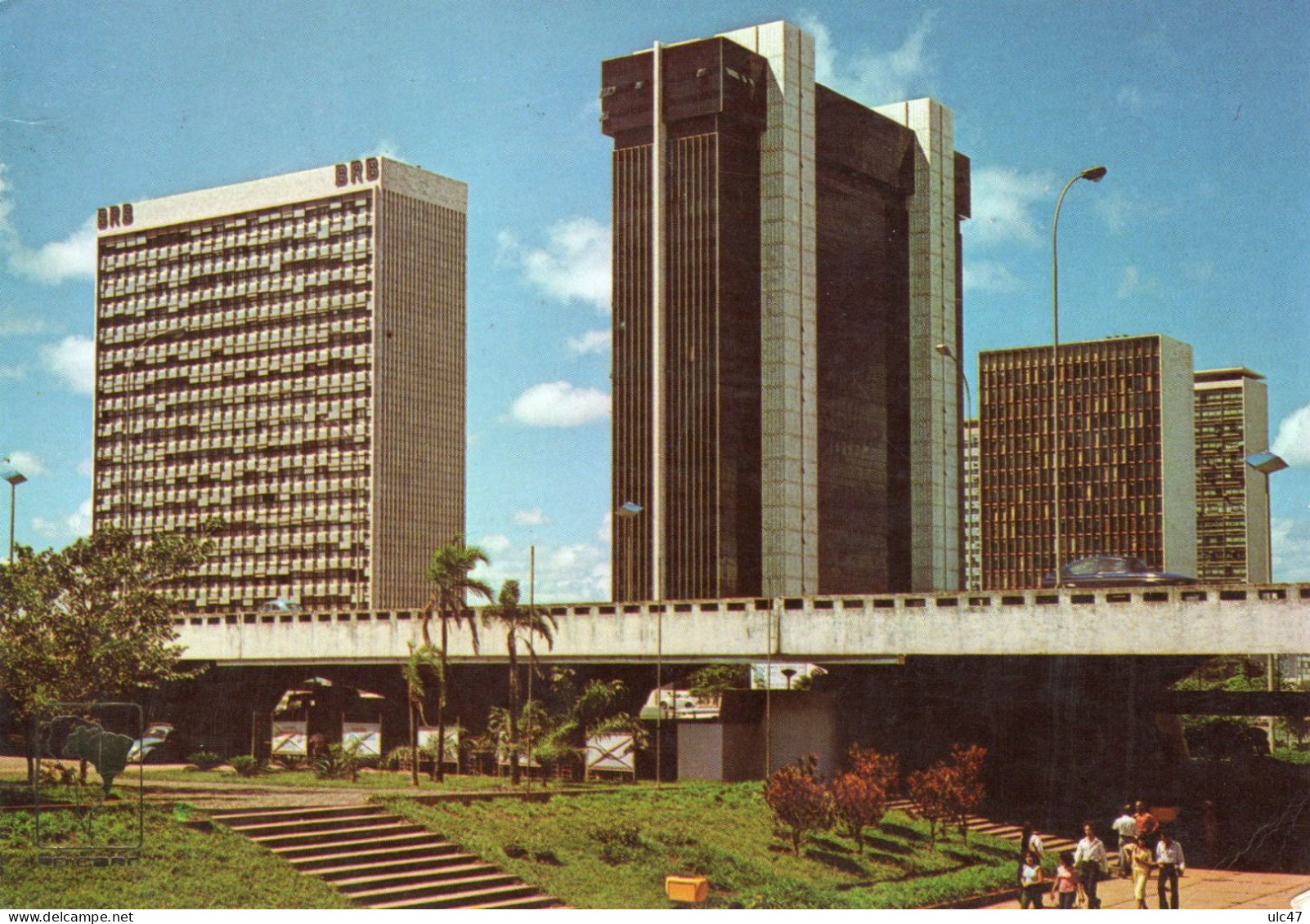 - BRASILIA. - Setor Bancario Sul - South Bank Sector  - Scan Verso - - Brasilia