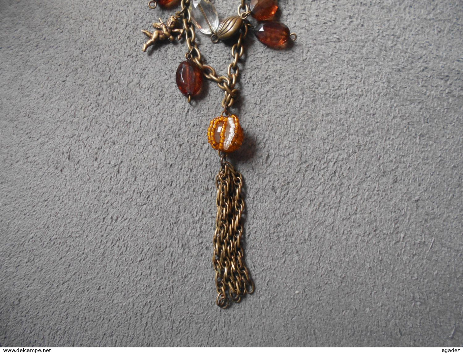 Collier Vintage Avec Breloques - Necklaces/Chains