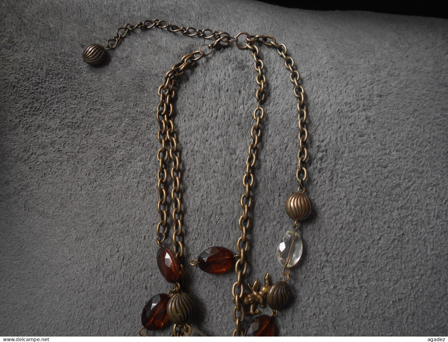 Collier Vintage Avec Breloques - Colliers/Chaînes