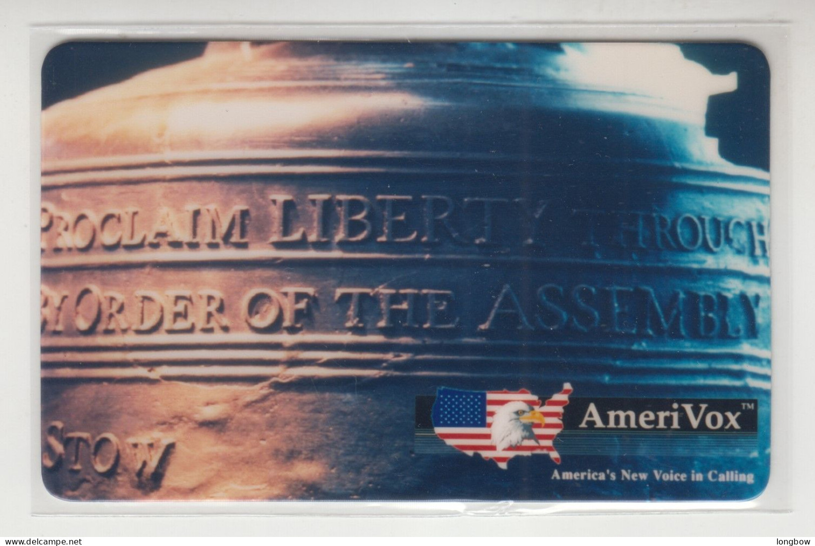 AmeriVox U.S. Monument Series 1993 , Liberty Bell , 5000ex. - Amerivox