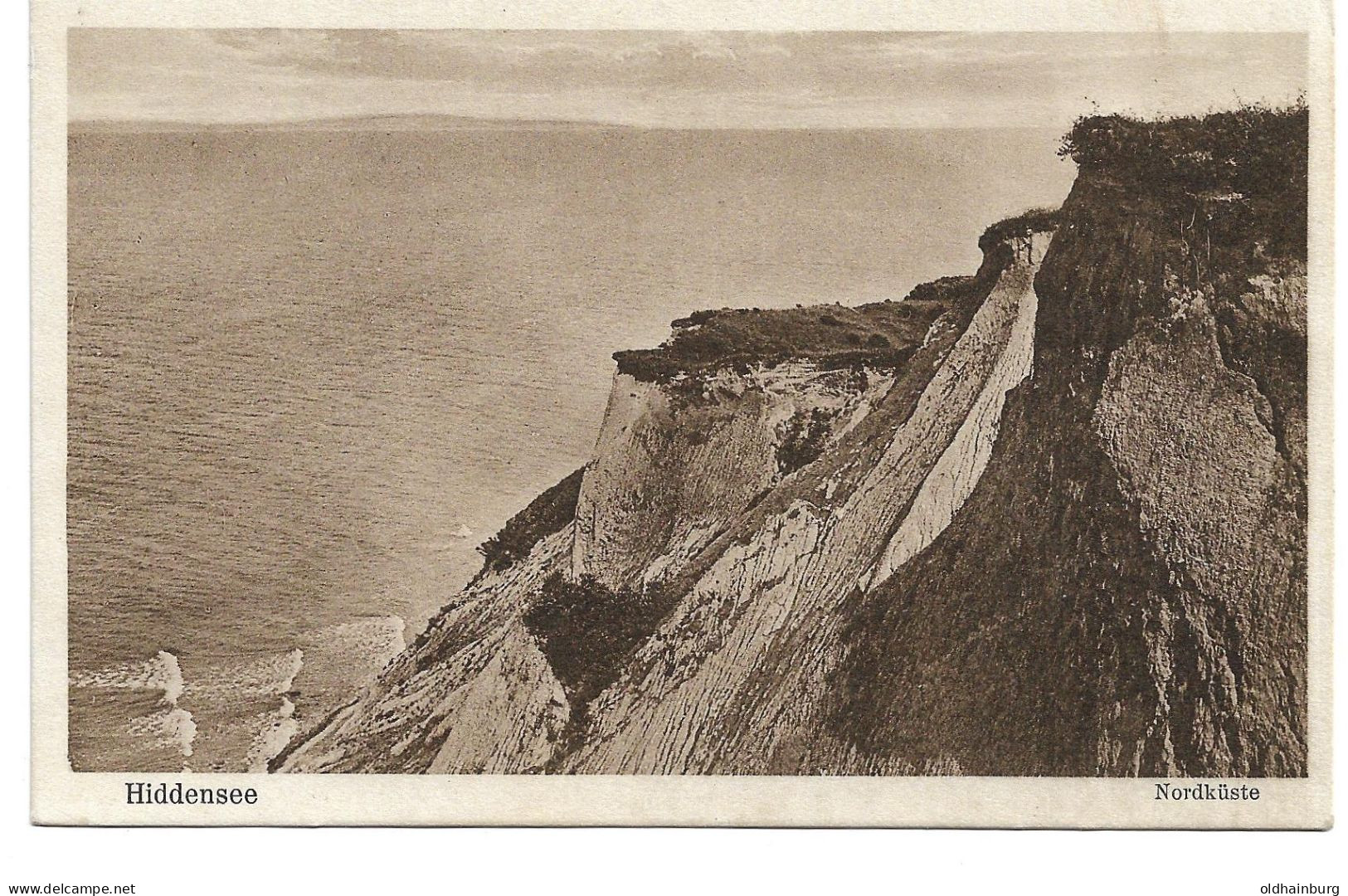 0414c: AK Nordküste Von Hiddensee, Ungelaufen, Ca. 1930 - Hiddensee