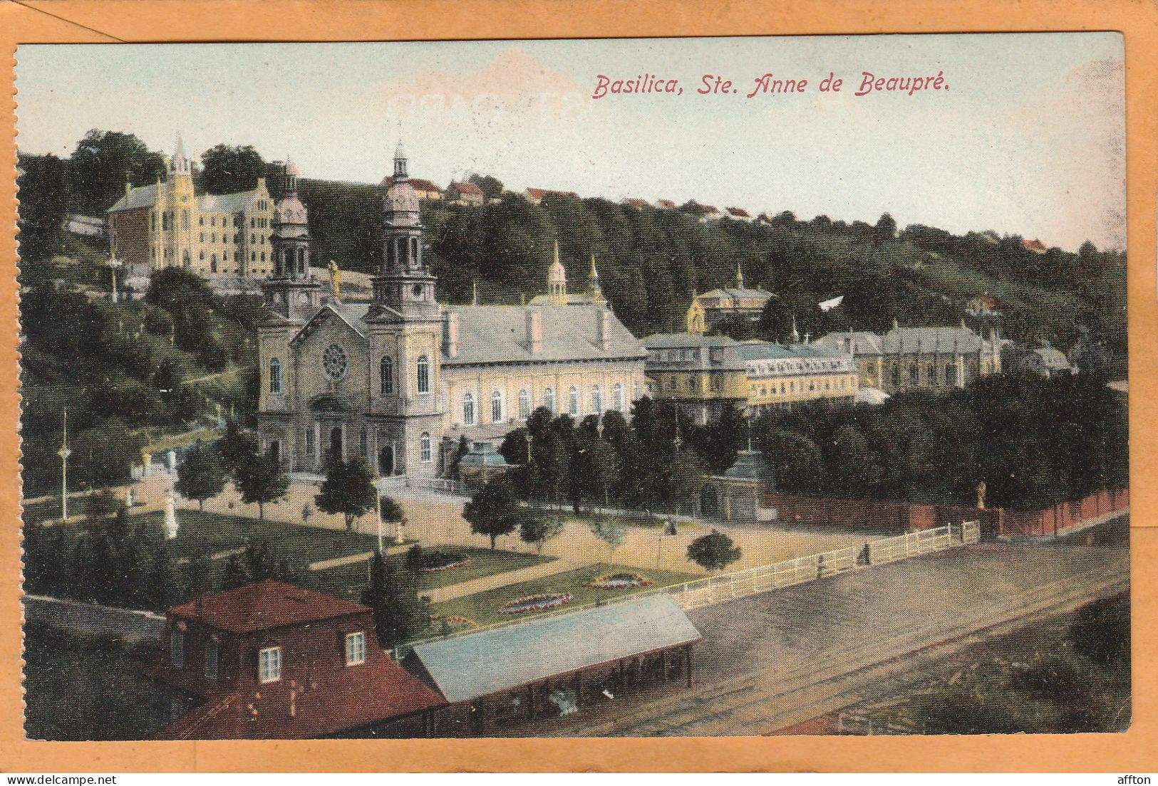 Ste. Anne De Beaupre Quebec Canada Old Postcard - Ste. Anne De Beaupré