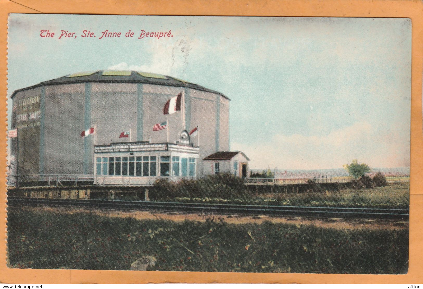 Ste. Anne De Beaupre Quebec Canada Old Postcard - Ste. Anne De Beaupré