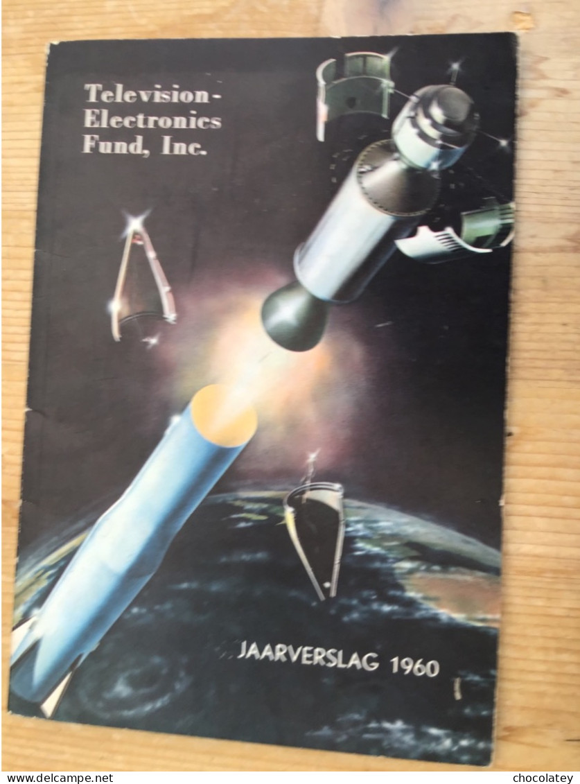 De Elektronische Industrie In 1960 Ruimte Communicatie 50 Blz - Informática