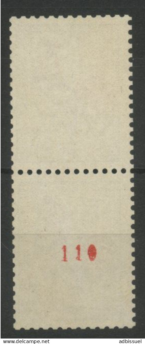 N° 1331b COTE 80 € Sur Une Paire Neuf Sans Charnière ** (MNH). Roulette, Numéro Rouge. TB - 1962-1965 Hahn (Decaris)