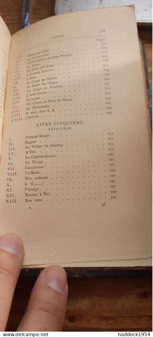 Les Orientales 2 Tomes VICTOR HUGO Alphonse Lemerre 1890 - Autores Franceses